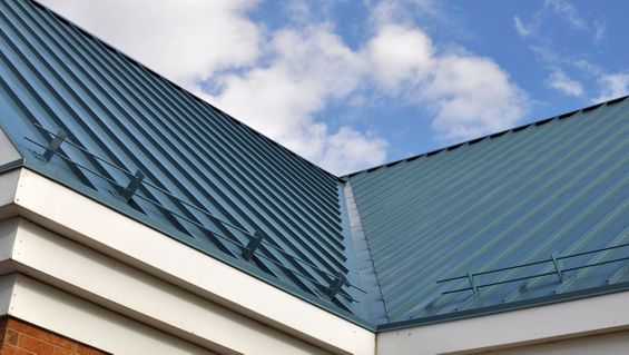 Seamless roofing services by Dayton Commercial Roofing