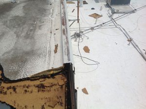 Emergency Roof repair by Dayton Commercial Roofing