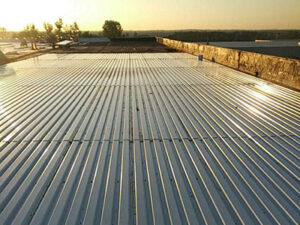 Long sheet metal installations
