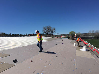 single ply metal retrofit dayton-oh